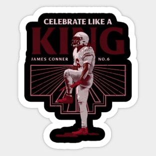 James Conner Arizona Like A King Sticker